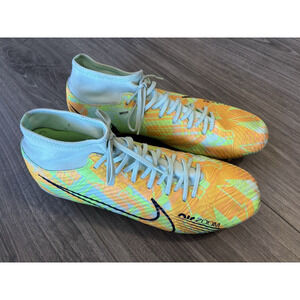 Nike Zoom Superfly 9 Academy FG/MG Mint Green‎ Soccer Cleats DJ5625-343 Men's 11